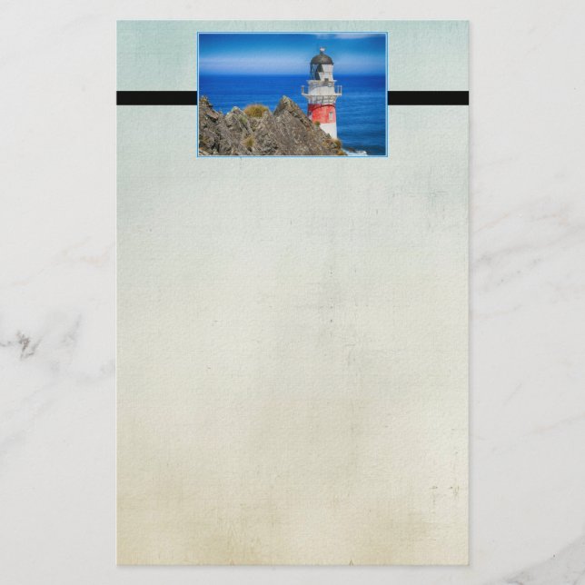 Cape Palliser New Zealand Lighthouse Stationery (Front)