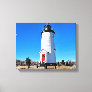 Cape Poge Lighthouse, Massachusetts Canvas Print