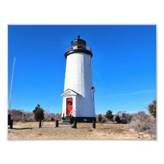 Cape Poge Lighthouse, Massachusetts Chappaquiddick Photo Print