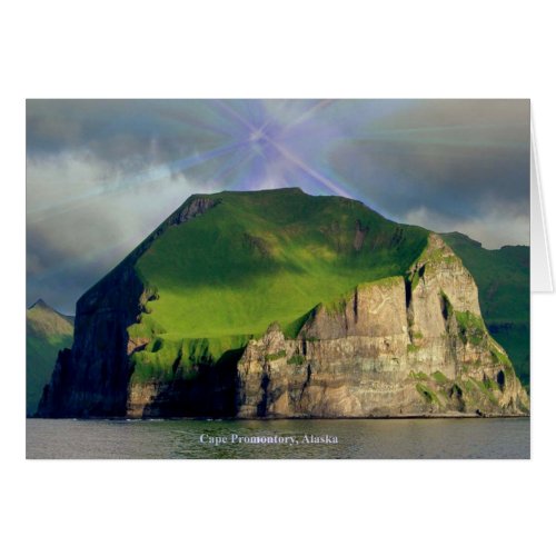 Cape Promontory Greeting Card