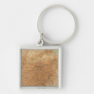 Cape Province, Transvaal, eastern section Keychain