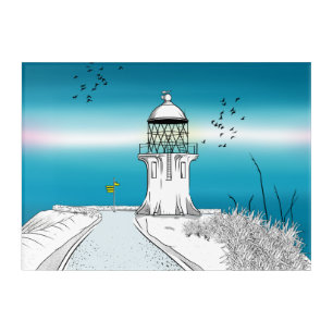 Cape Reinga Lighthouse Acrylic Print