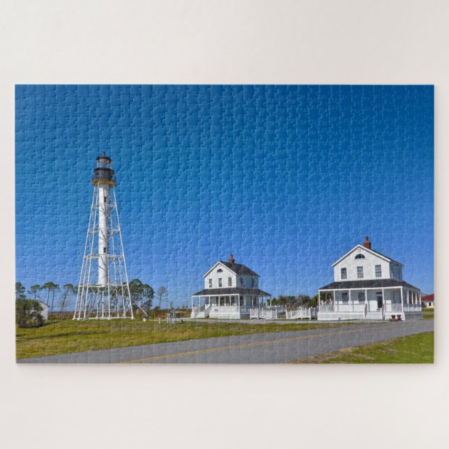 Cape San Blas, Florida, Lighthouse, Florida Jigsaw Puzzle (Horizontal)