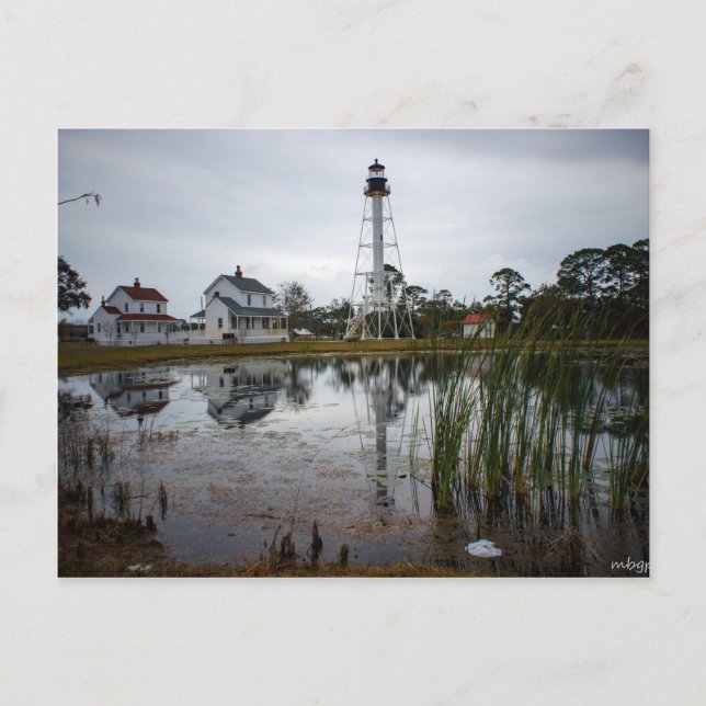 Cape San Blas lighthouse Postcard (Front)