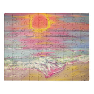 Cape San Blas Sunset Beach Jigsaw Puzzle