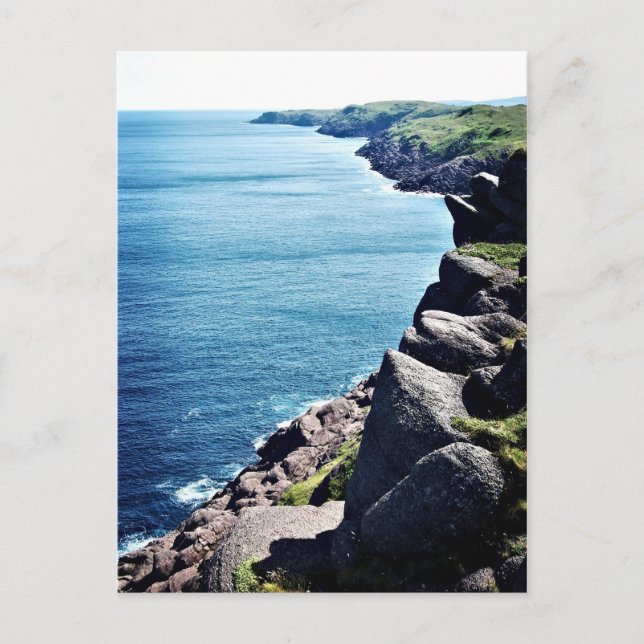 Cape Spear Cliffs Postcard (Front)