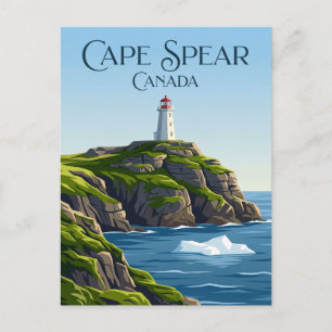 Cape Spear Lighthouse Canada Postcard