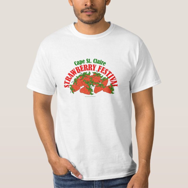 Cape St. Claire Strawberry Festival tshirt (Front)