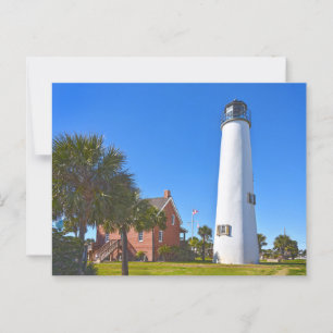 Cape St. George Lighthouse, Florida Postcard