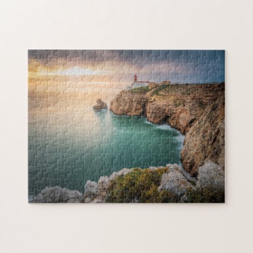 Cape St Vincent  Sagres Algarve Portugal Jigsaw Puzzle