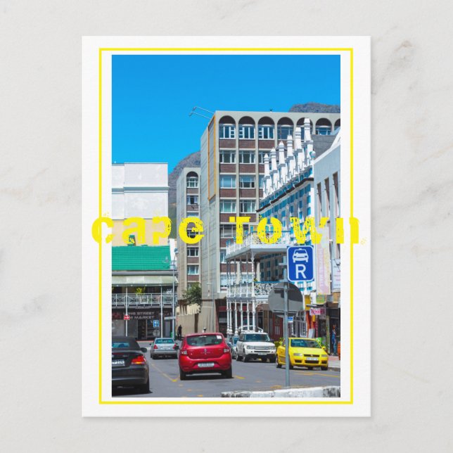 Cape Town Architecture Cityscape South Africa Postcard (Front)