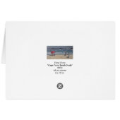 "Cape Town Beach Study" by Trina Chow Cards (Back Horizontal)