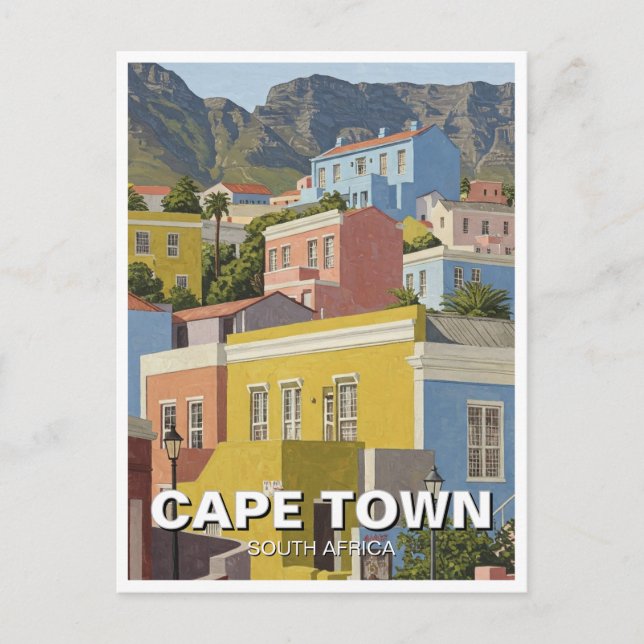 Cape Town Bo-kaap  South Africa Postcard (Front)