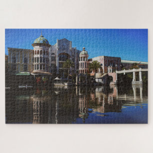 Cape Town Canal Walk Scenery Architecture Jigsaw Puzzle