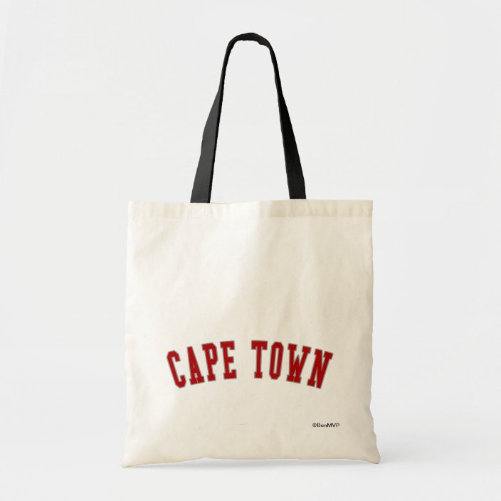 Cape Town Canvas Bag