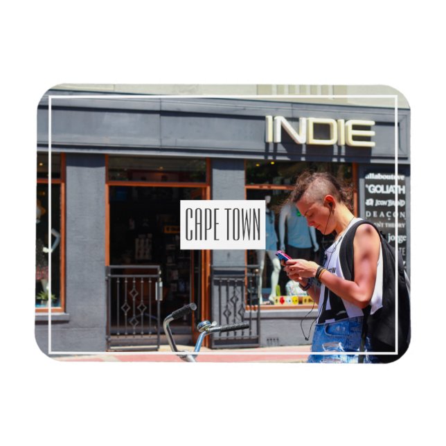 Cape Town Cityscape Architecture South Africa Magnet (Horizontal)