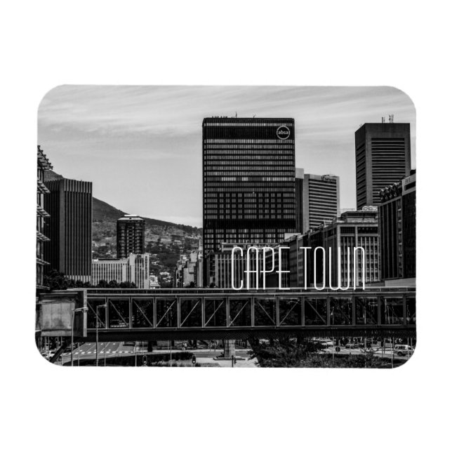 Cape Town Cityscape Architecture South Africa Magnet (Horizontal)