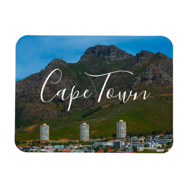 Cape Town Cityscape Architecture South Africa Magnet (Horizontal)