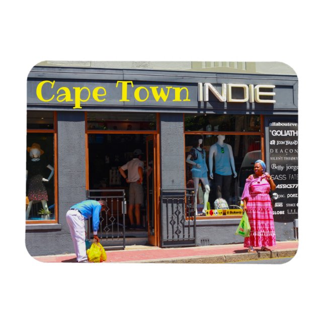 Cape Town Cityscape Architecture South Africa Magnet (Horizontal)