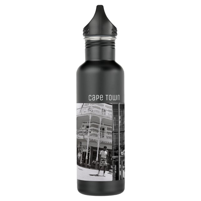 Cape Town Cityscape Architecture South Africa Stainless Steel Water Bottle (Left)