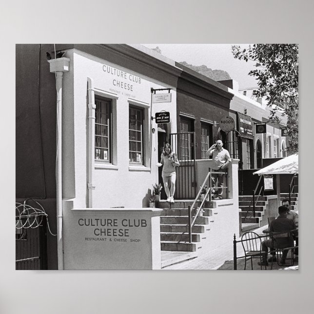 Cape Town Cityscape Architecture South Africa ZA Poster (Front)