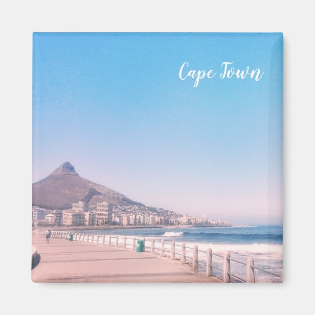 Cape Town Lion's Head Promenade Magnet (Front)