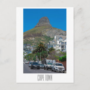Cape Town Lion's Head South Africa City Postcard