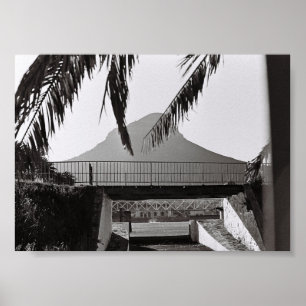 Cape Town Lion's Head South Africa ZA Poster