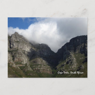 Cape Town Mountains Postcard