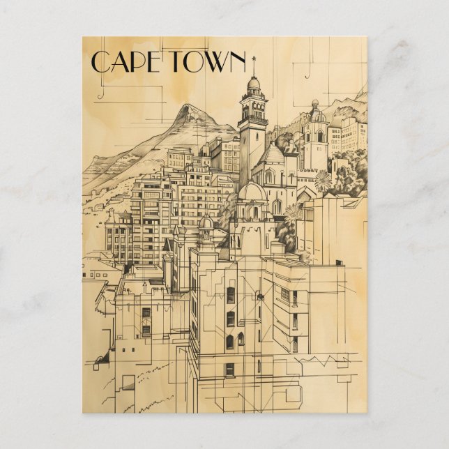 Cape Town Postcard (Front)