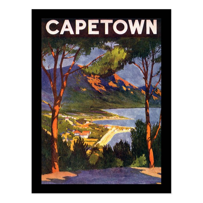 Cape Town Postcard Zazzle
