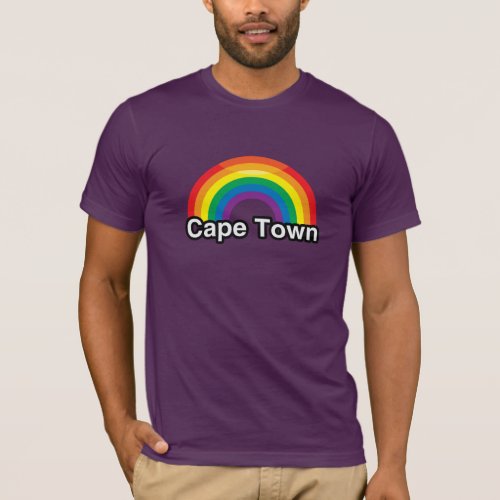 CAPE TOWN PRIDE RAINBOW _png T_Shirt