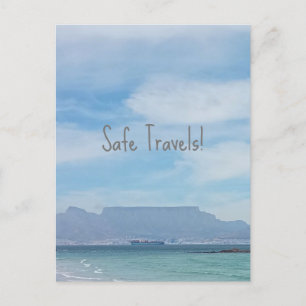 Cape Town Safe Travels  Postcard