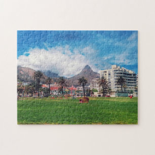Cape Town Sea Point Lion's Head View Jigsaw Puzzle