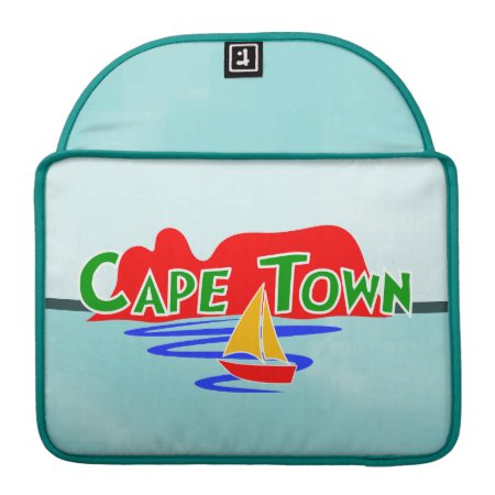 Cape Town South Africa 13" Macbook Pro Flap Sleeve