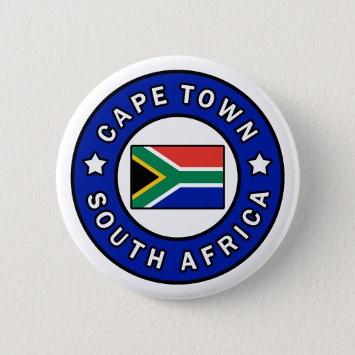Cape Town South Africa Button