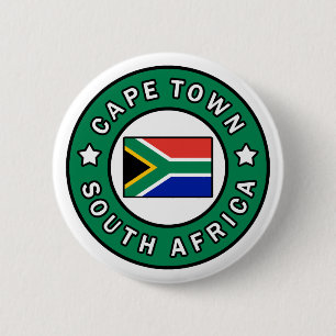 Cape Town South Africa Button