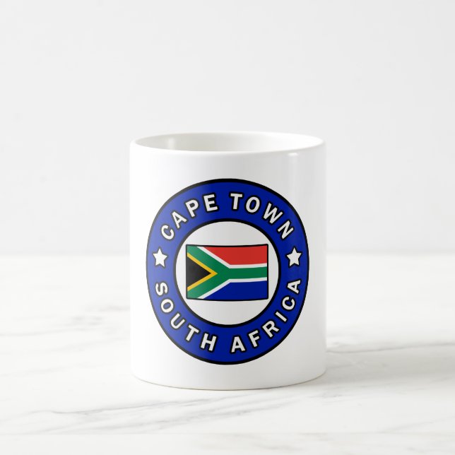 Cape Town South Africa Coffee Mug (Center)