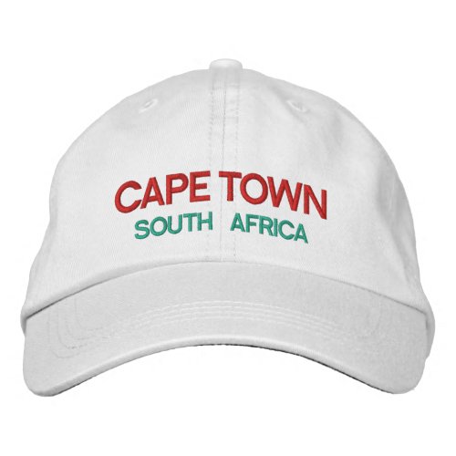 Cape Town South Africa Custom Hat