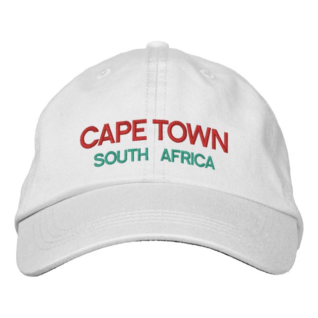 Cape Town South Africa Custom Hat (Front)