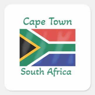 Cape Town South Africa Flag 