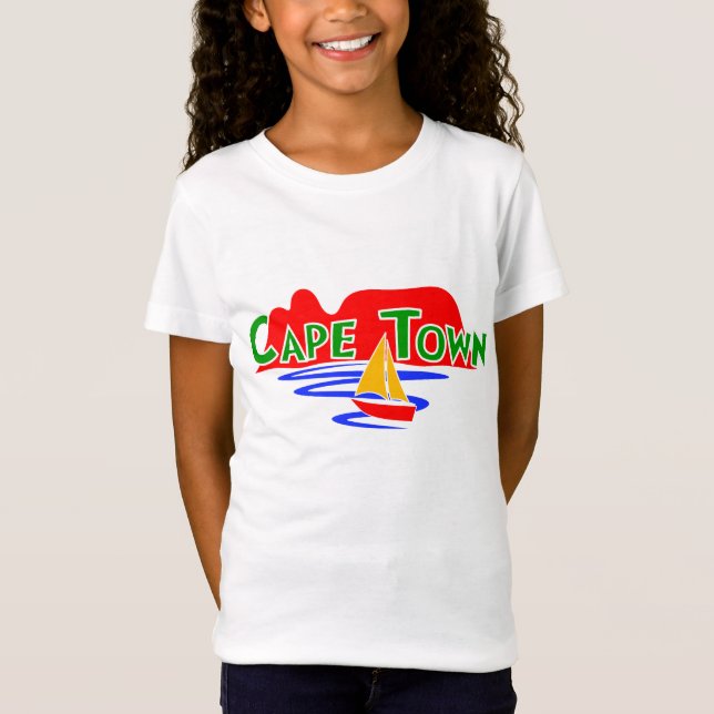Cape Town South Africa Girls or Kids T-Shirts (Front)