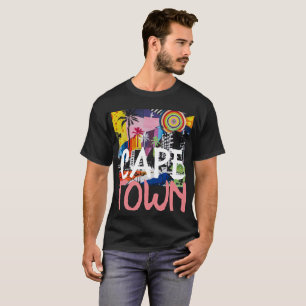 Cape Town South Africa Graffiti Mural Tank, Men's T-Shirt