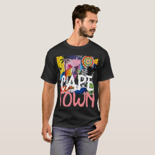 Cape Town South Africa Graffiti Mural Tank, Men's T-Shirt