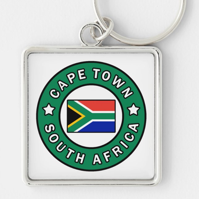 Cape Town South Africa Keychain (Front)