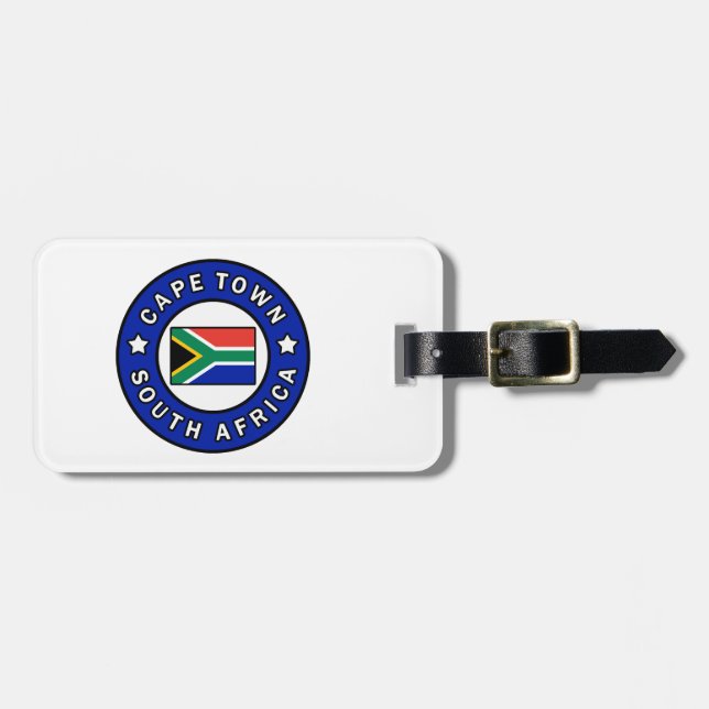 Cape Town South Africa Luggage Tag (Front Horizontal)