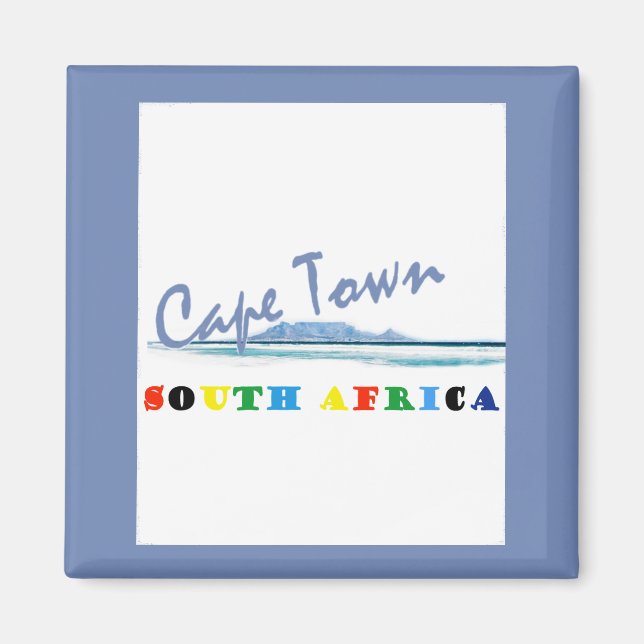 Cape Town South Africa Magnet (Front)