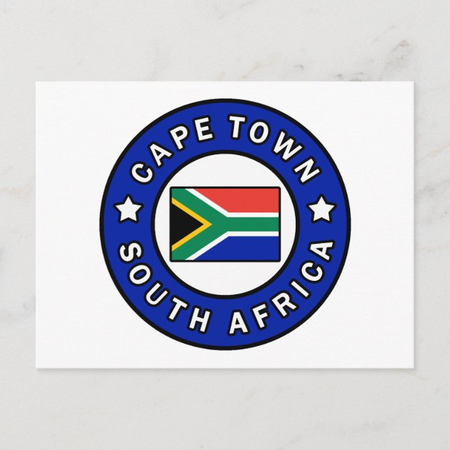 Cape Town South Africa Postcard (Front)