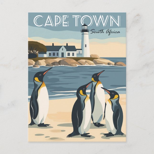 Cape Town, South Africa Postcard (Front)