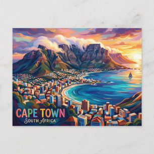 Cape Town South Africa Postcard